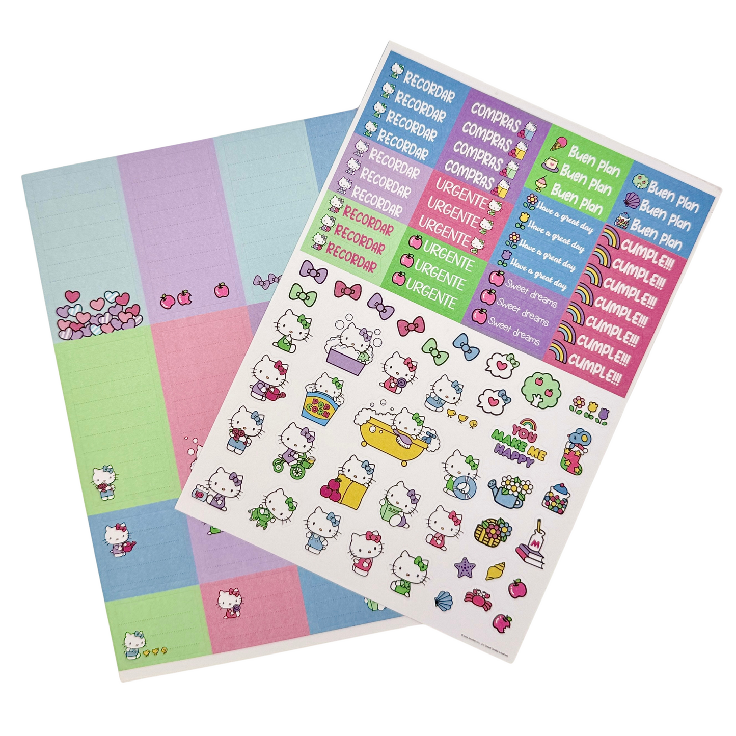 Agenda 2026 Hello Kitty diaria (fucsia)