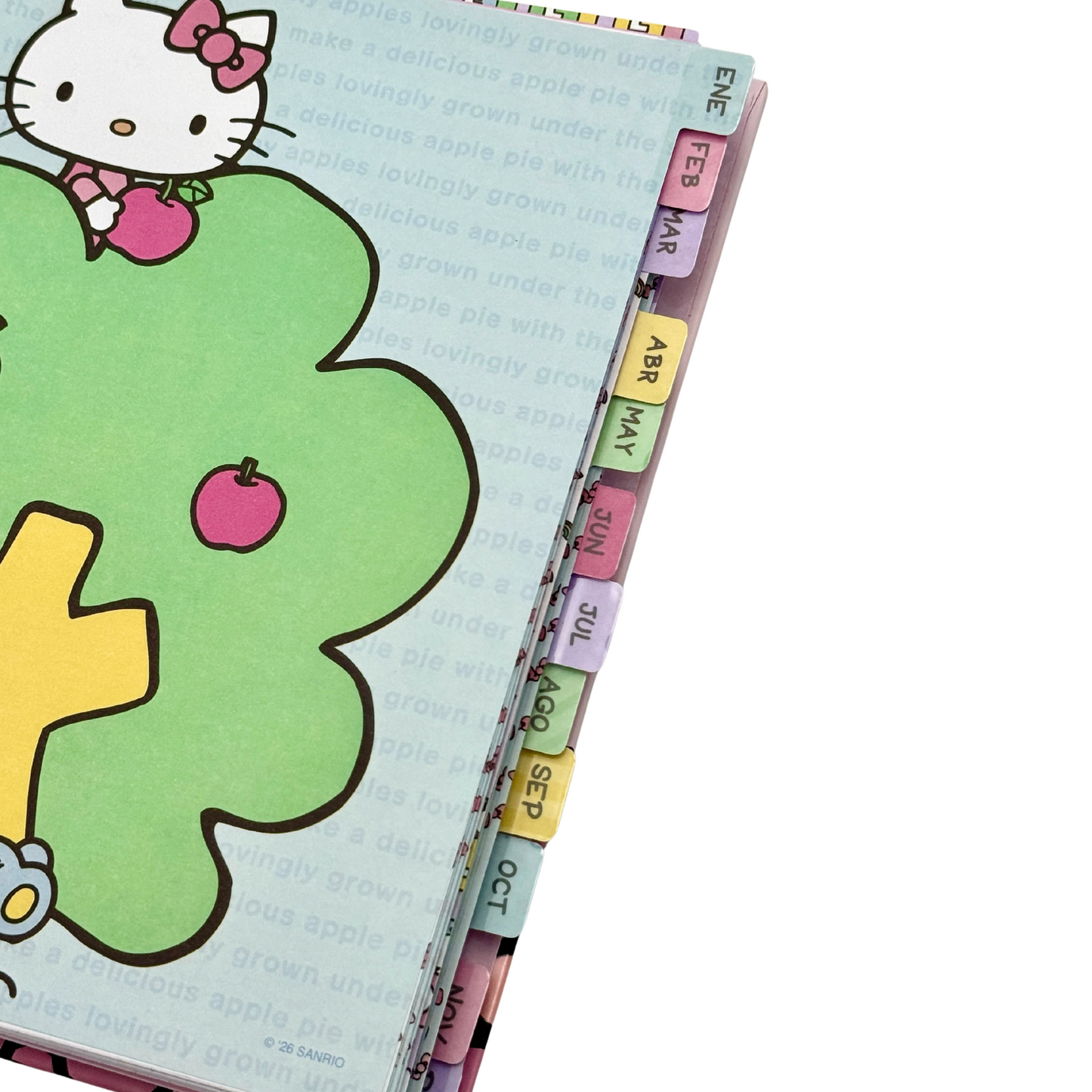 Agenda 2026 Hello Kitty diaria (fucsia)
