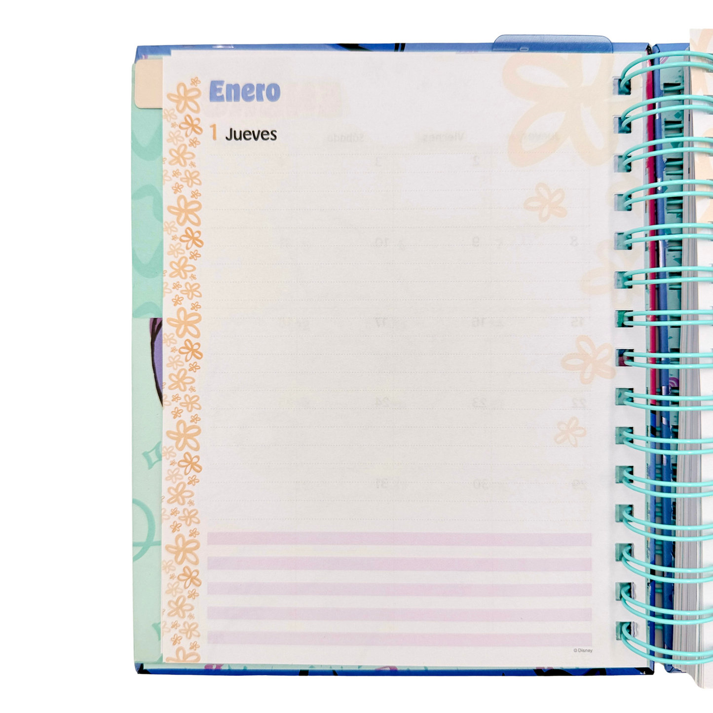 Agenda 2026 Stitch diaria