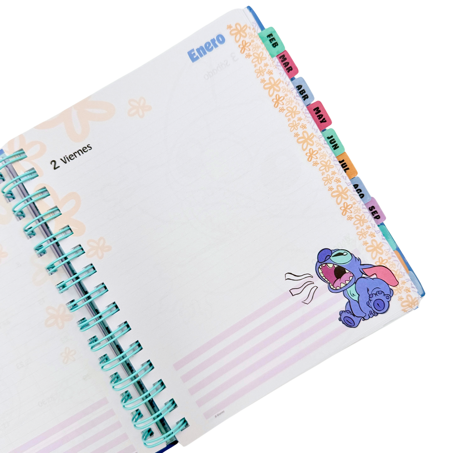 Agenda 2026 Stitch diaria