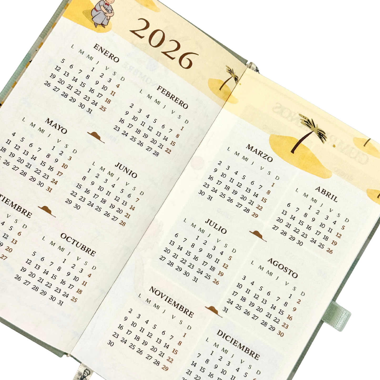 Agenda PP 2026 Principito Chequera