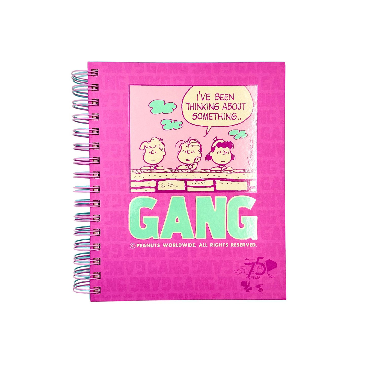 Cuaderno A5 Snoopy (fucsia)