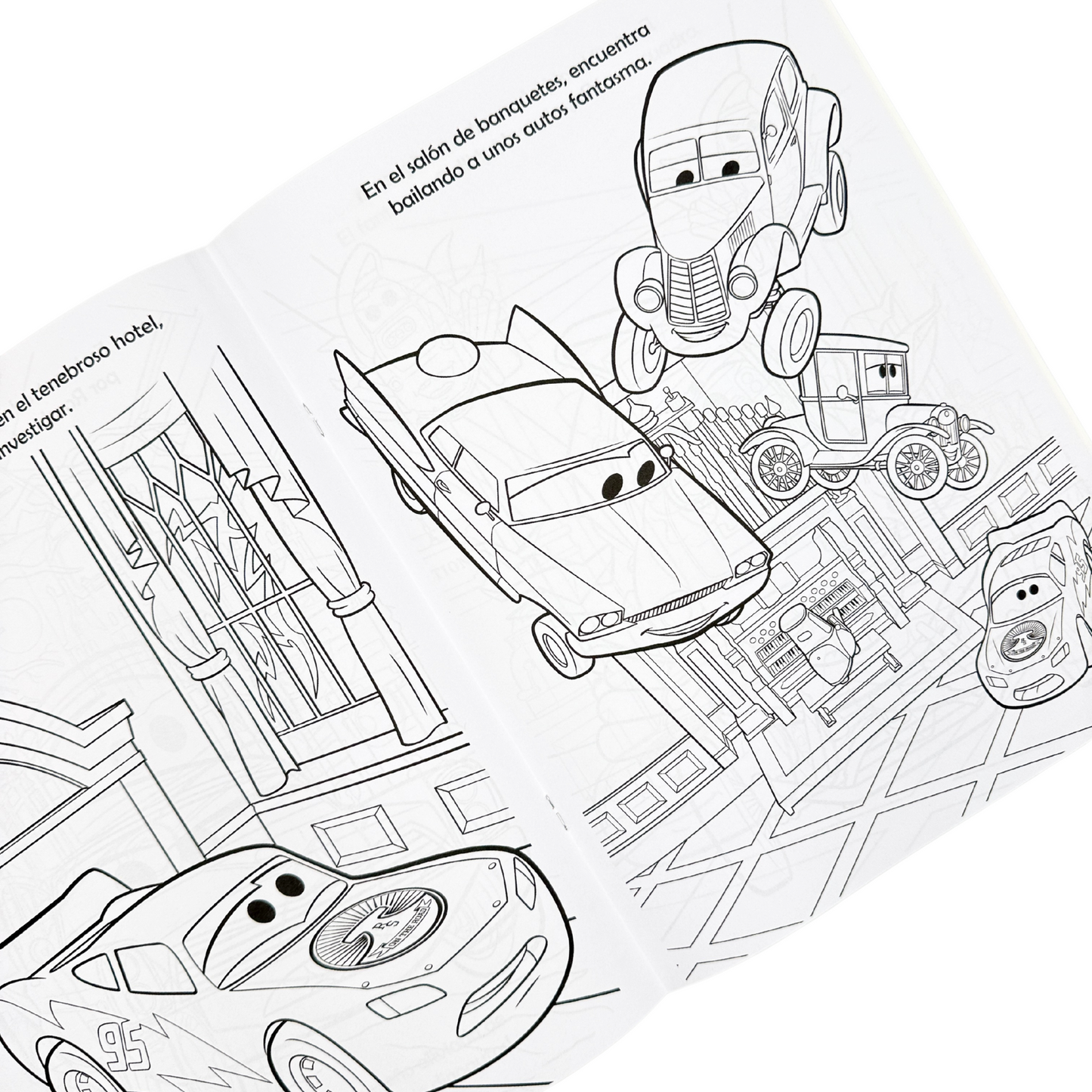 Cars Pinta y Diviértete