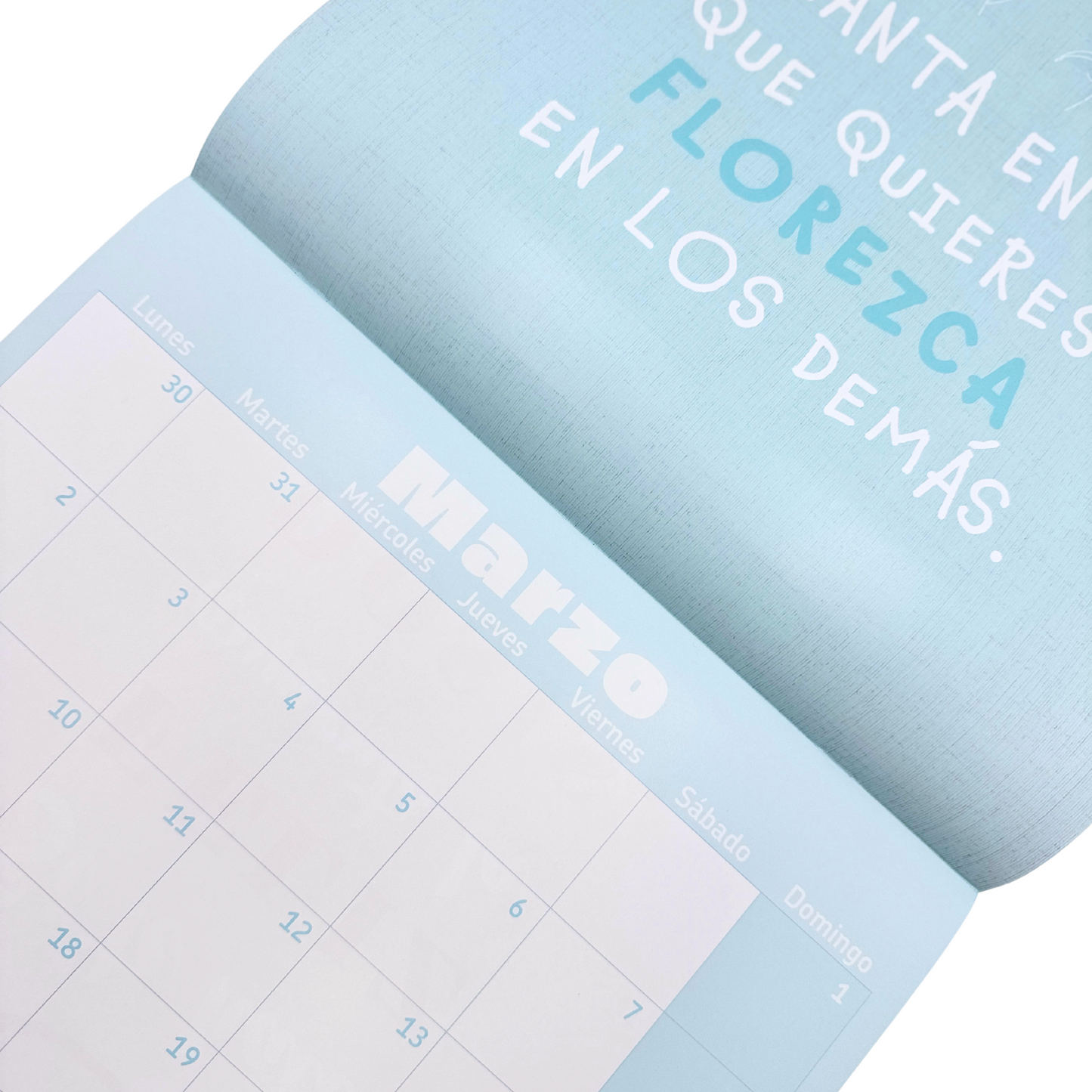 Calendario de Pared 2026 Pastel