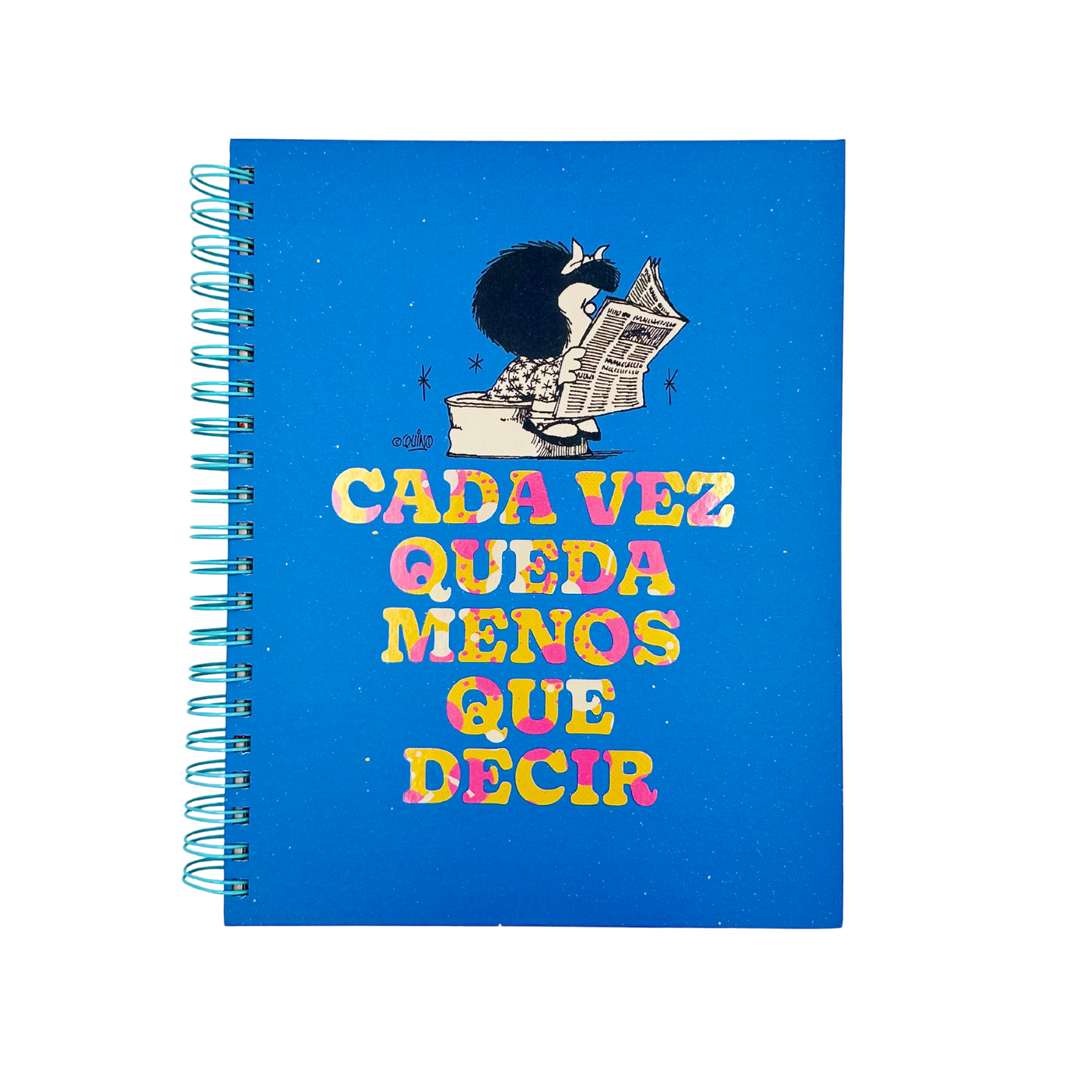 Cuaderno A4 Mafalda (azul)