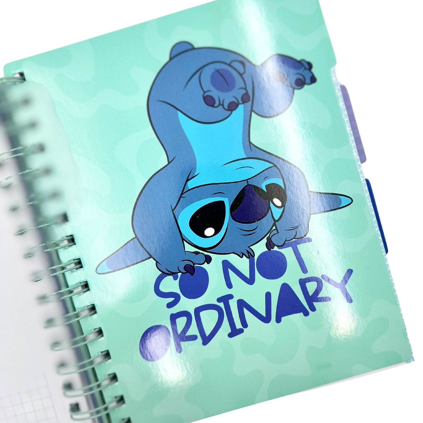 Cuaderno A5 Stitch (celeste)