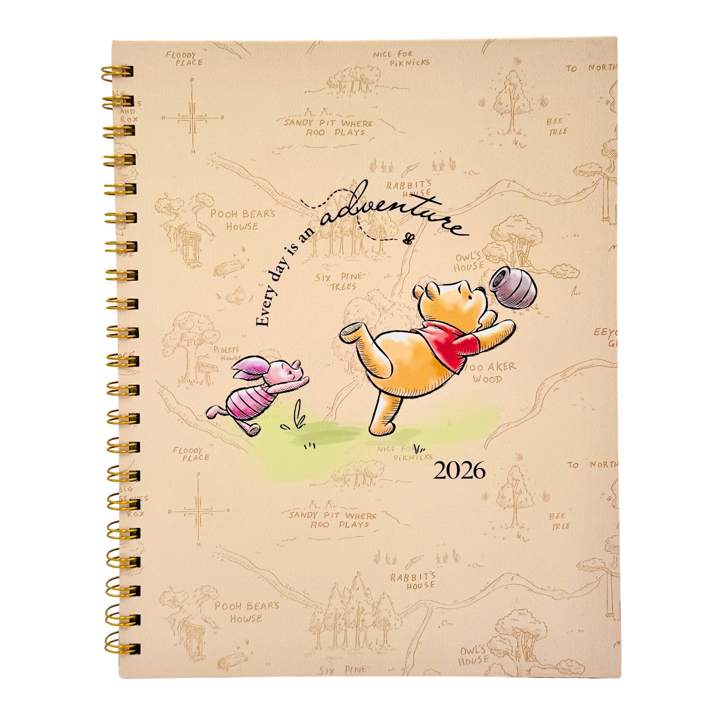 Brief Planner 2026 Winnie Pooh