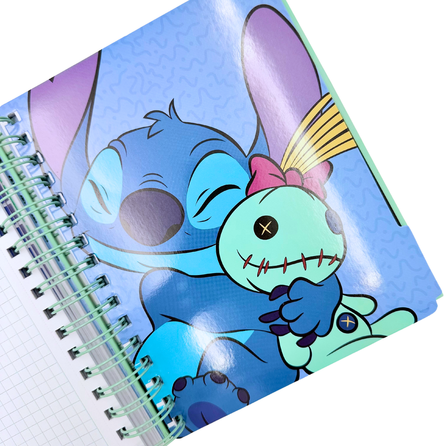 Cuaderno A5 Stitch (celeste)