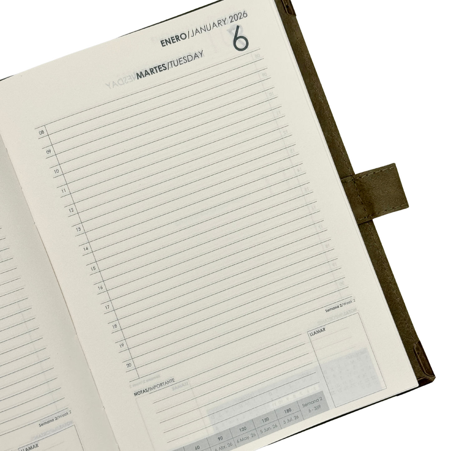 Agenda 2026 Status (marrón)