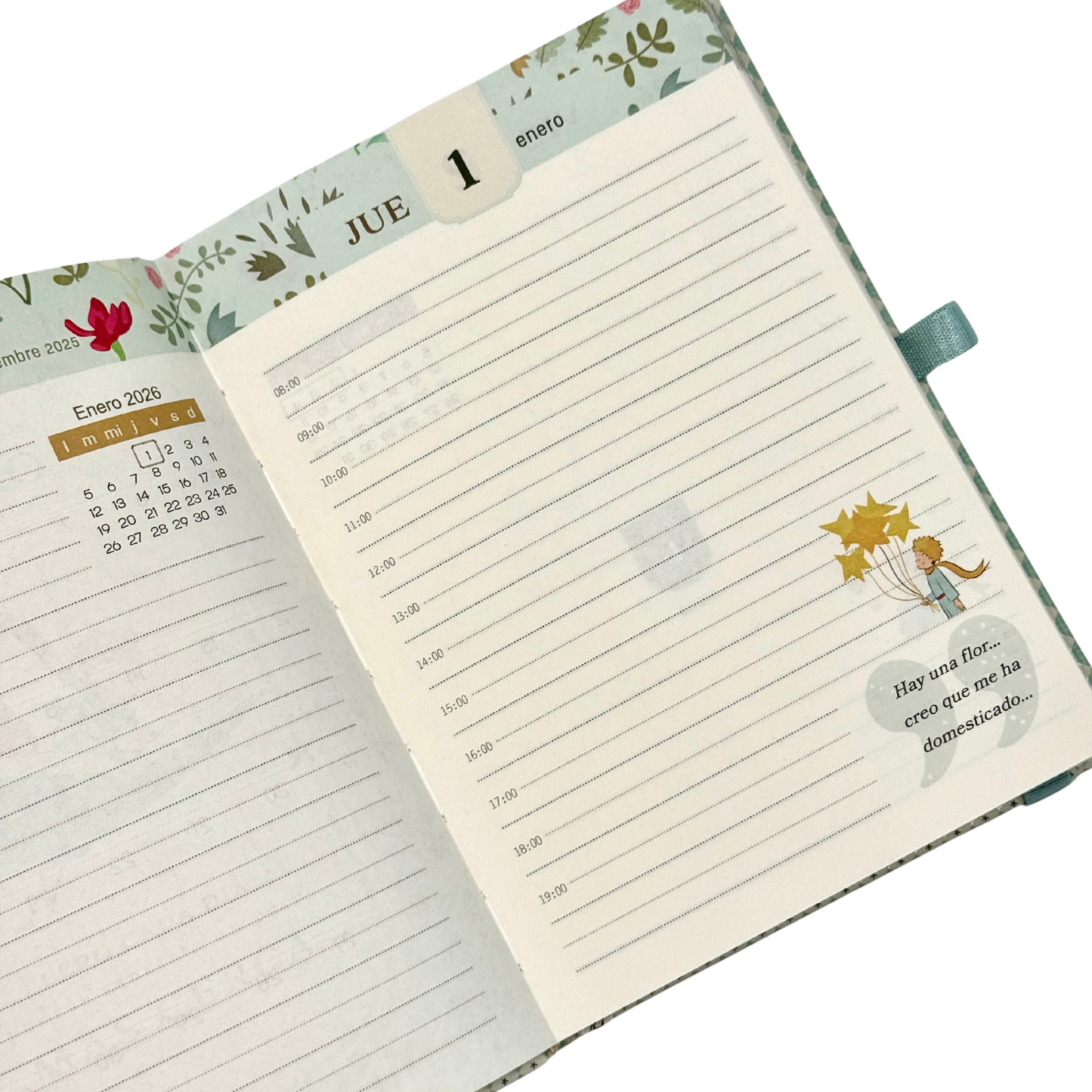 Agenda PP 2026 Principito diaria