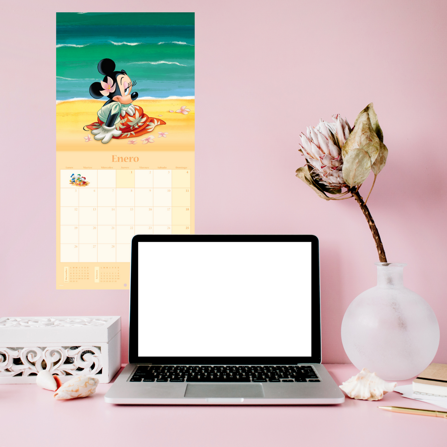 Calendario de Pared 2026 Disney