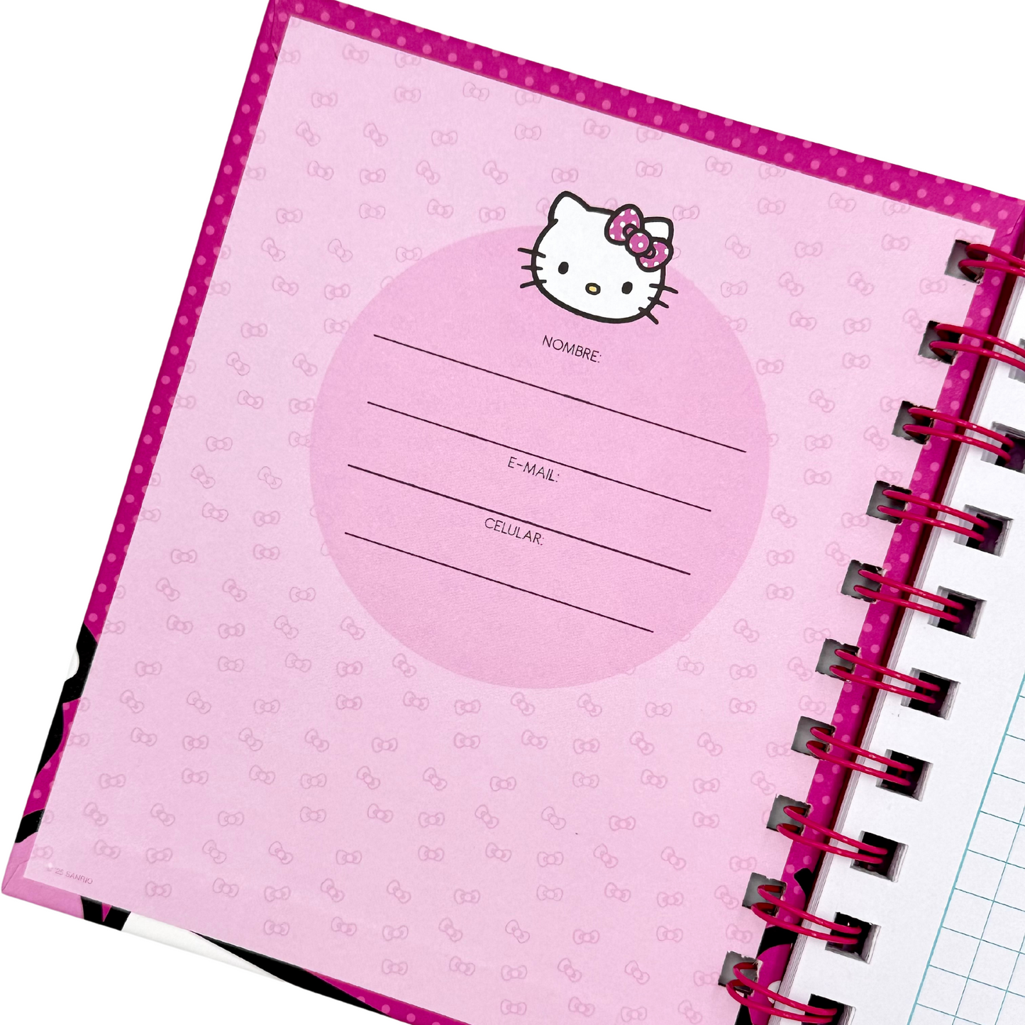 Libreta A6 Hello Kitty (modelo 2)