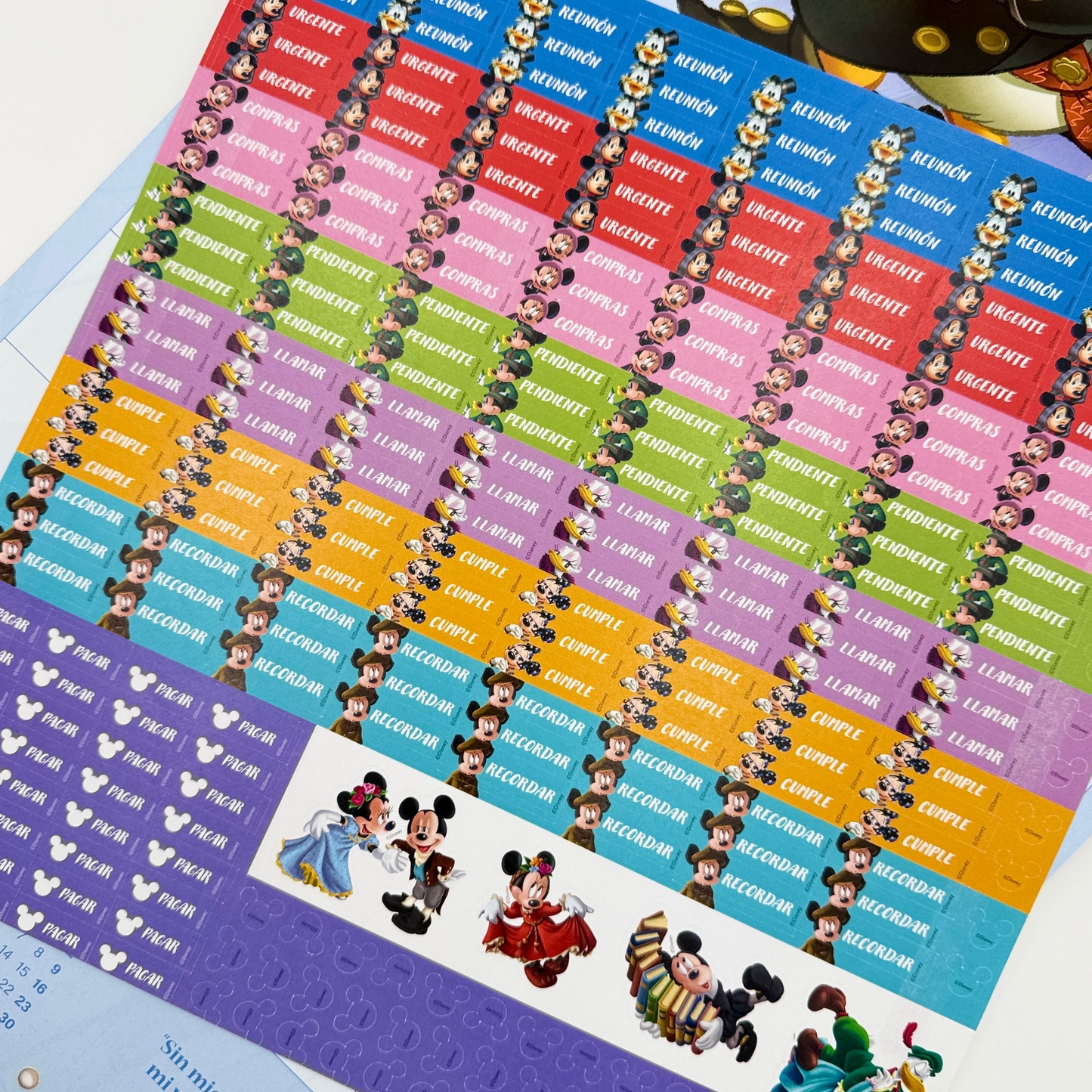 Calendario de Pared 2026 Disney
