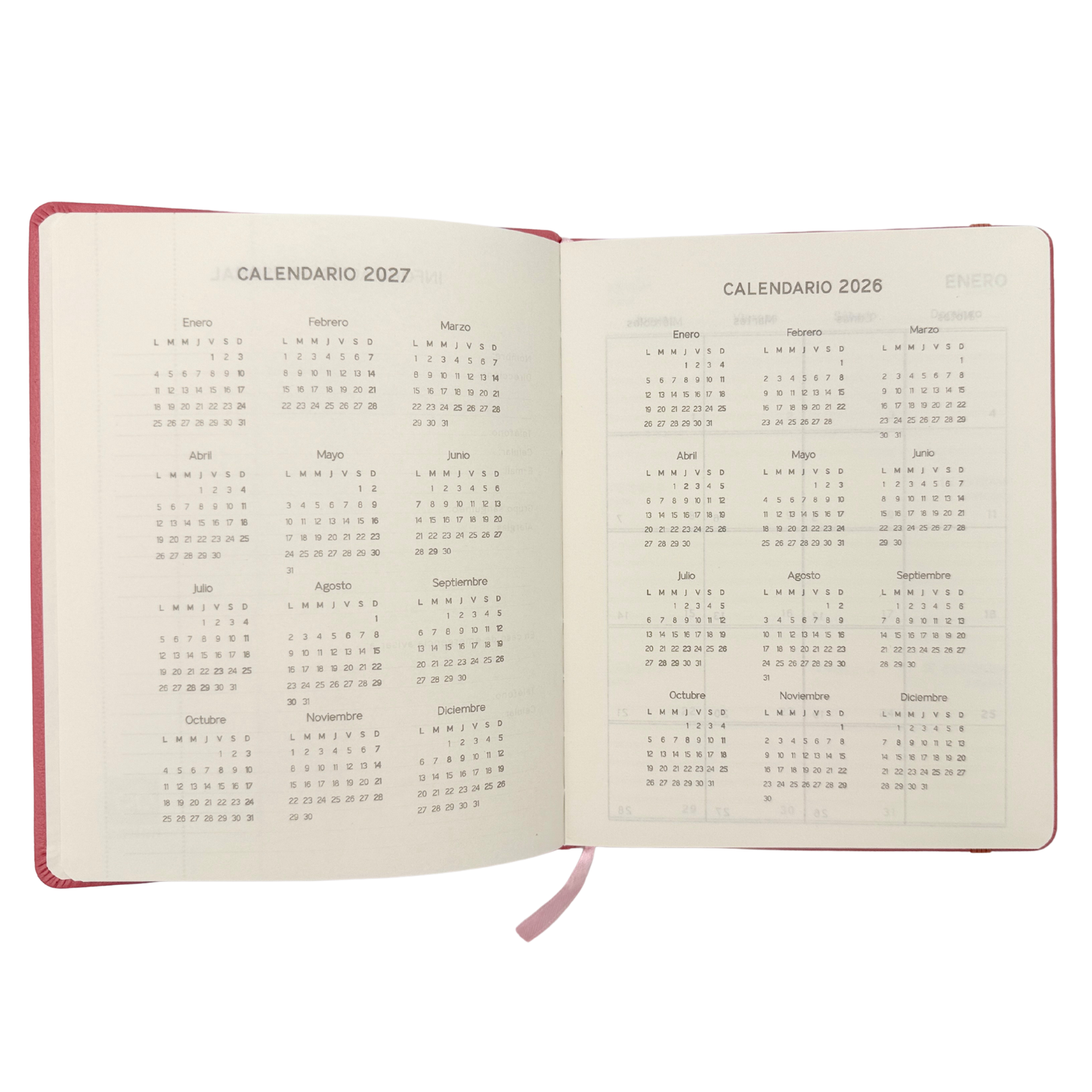 Agenda 2026 Classic Escritorio Semanal