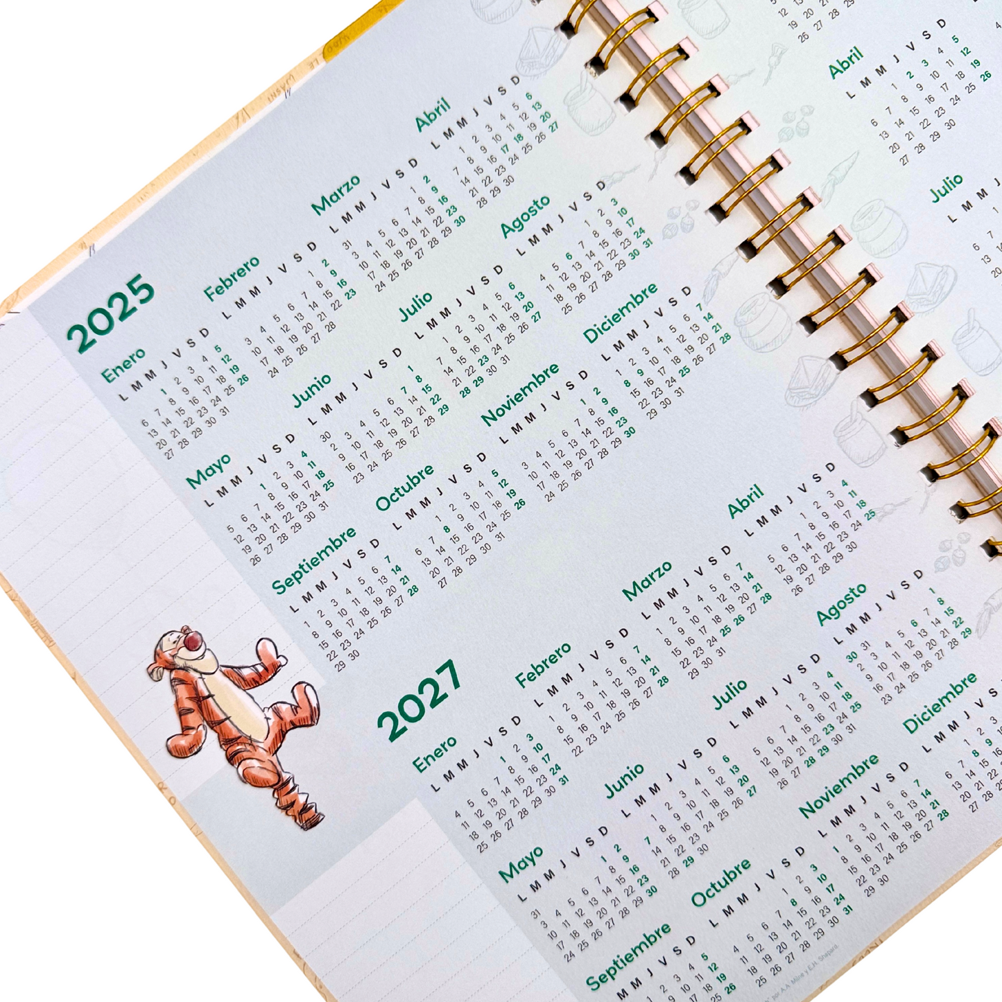 Brief Planner 2026 Winnie Pooh
