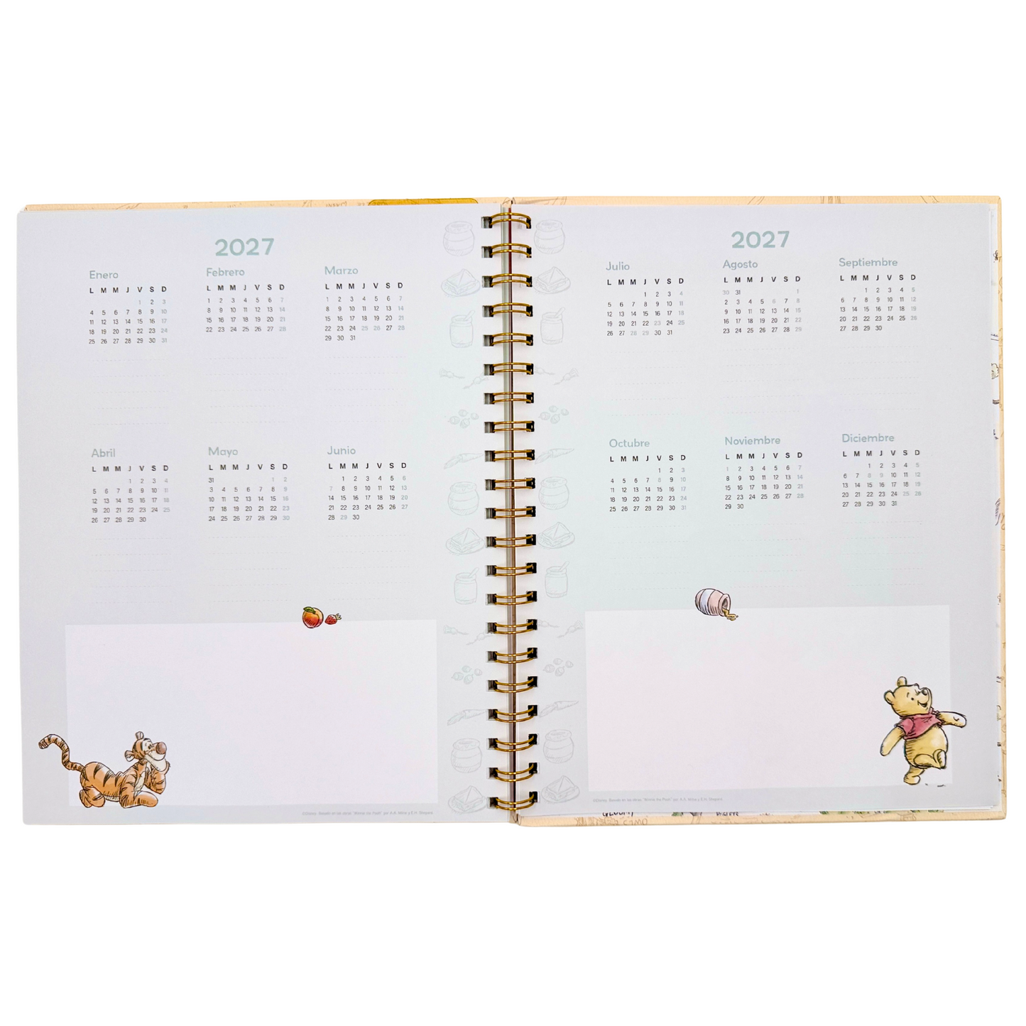 Brief Planner 2026 Winnie Pooh