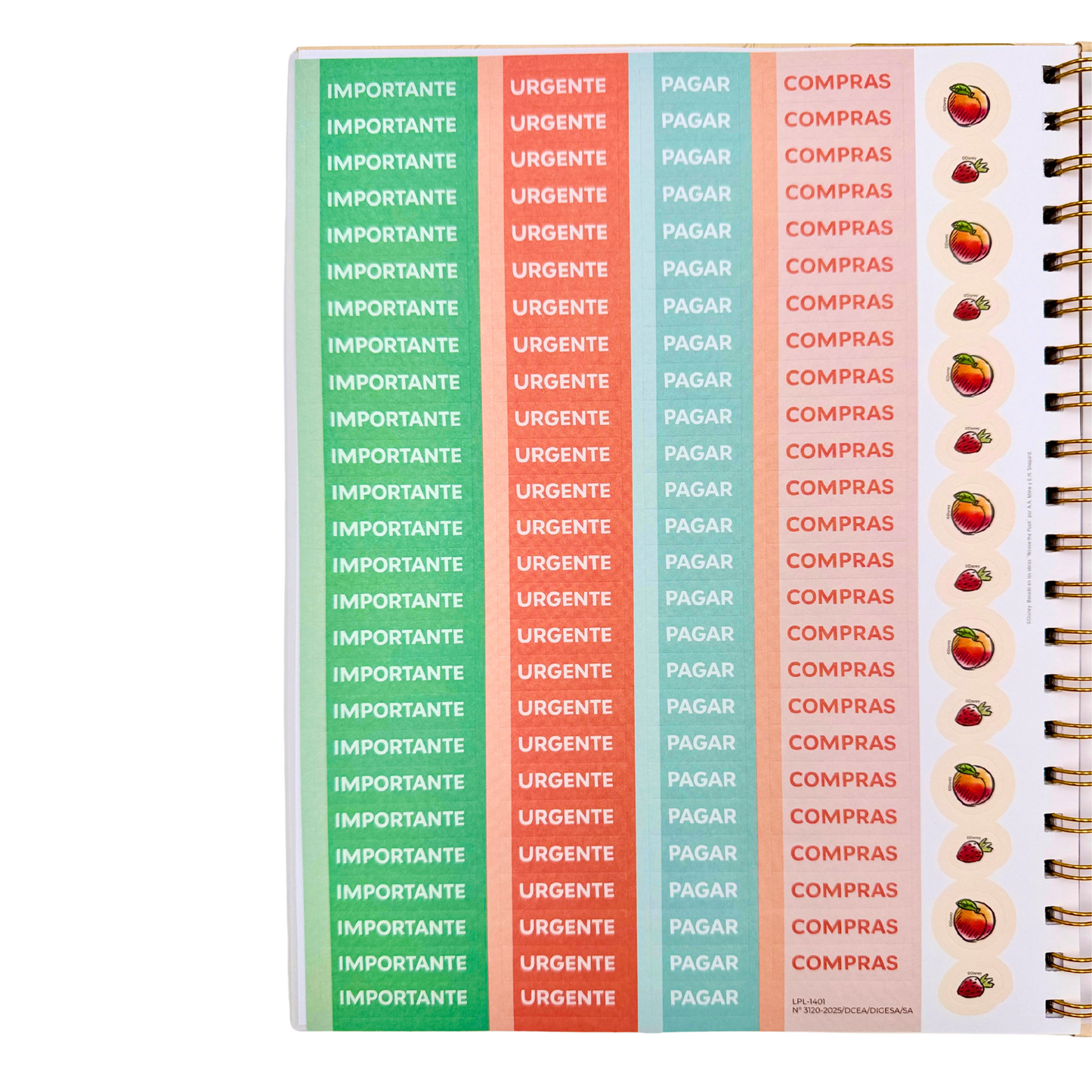 Brief Planner 2026 Winnie Pooh