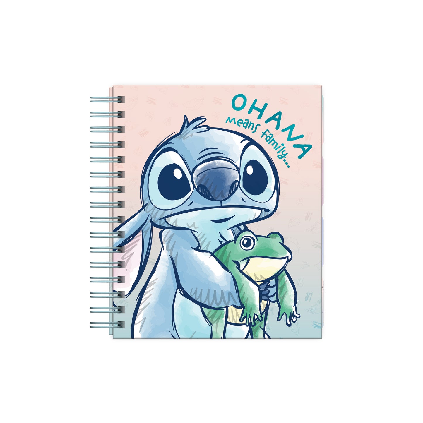 Cuaderno A5 Disney Iconic Stitch y sapo