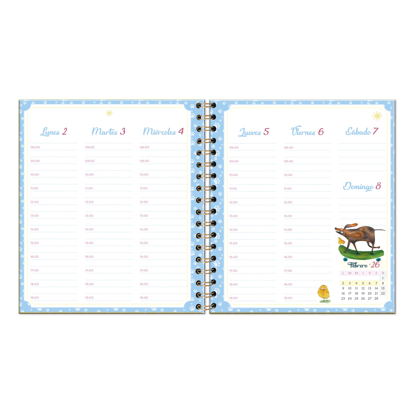 Agenda PP 2026 Dog semanal