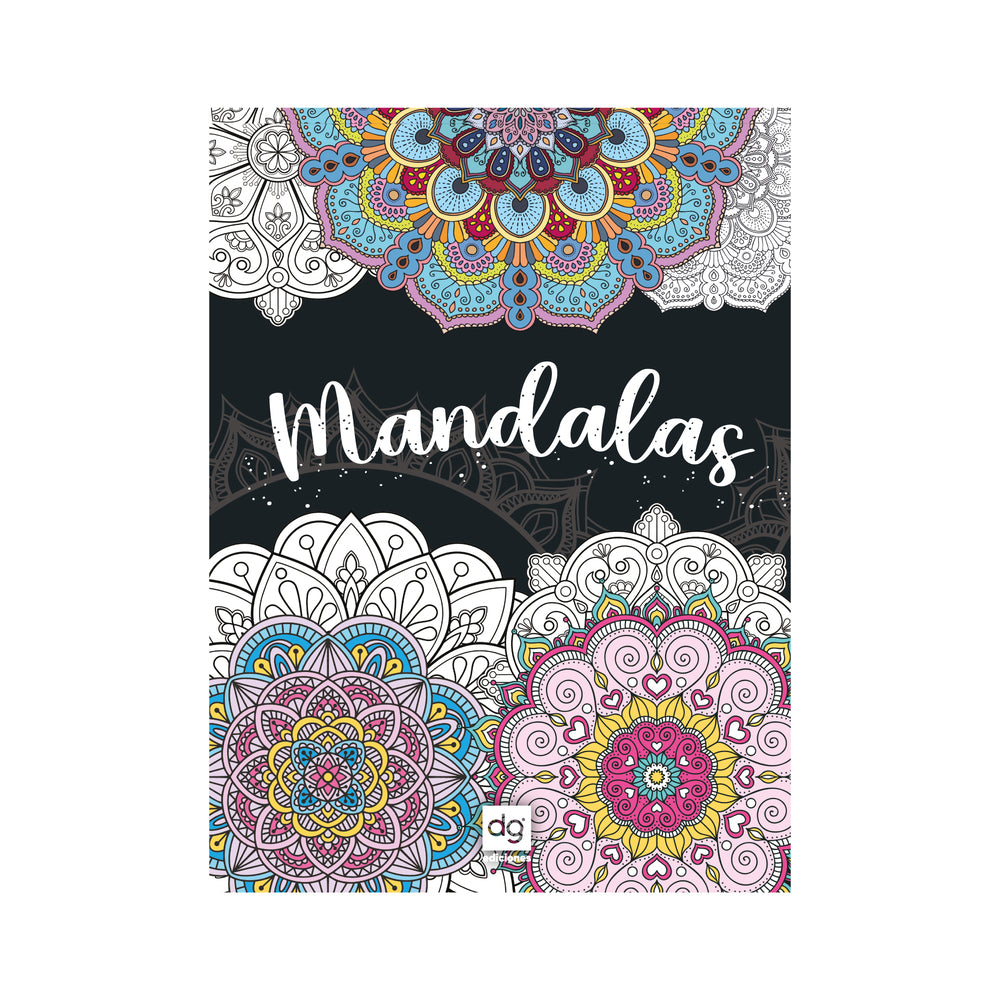 Glitter Mandala colorear