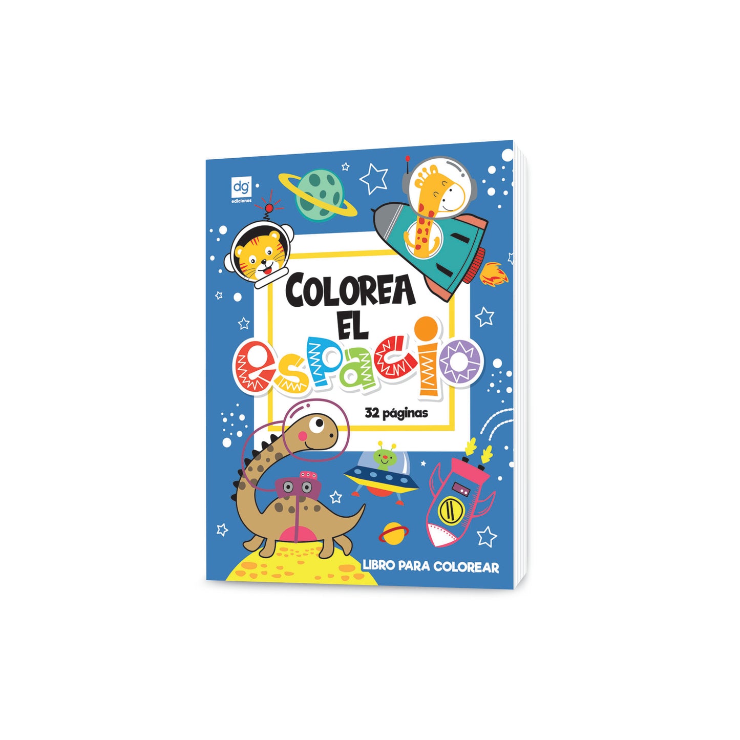 Colorea niños colorea el espacio