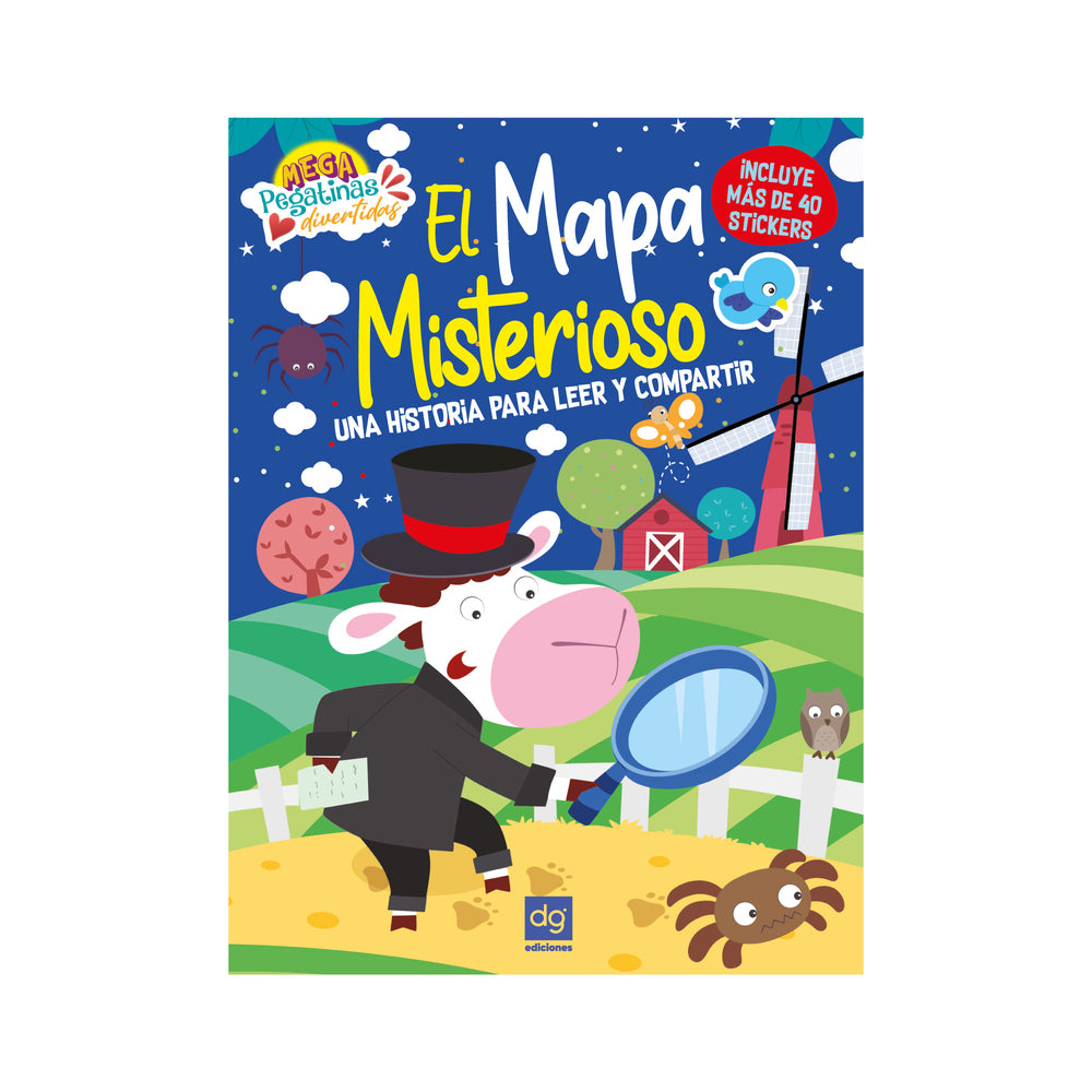 Historias Megapegatinas divertidas El mapa misterioso