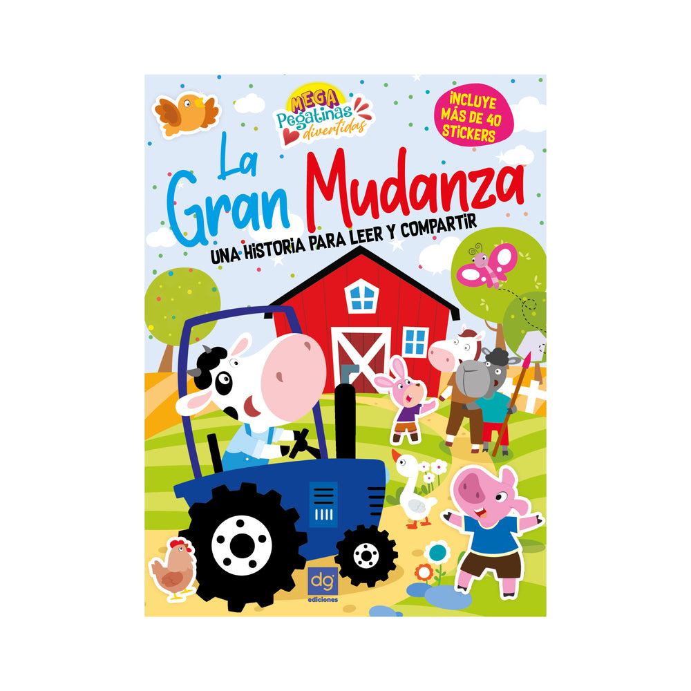 Historias Megapegatinas divertidas La gran mudanza