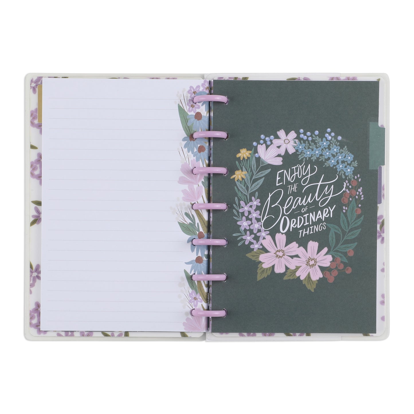 Happy Planner Cuaderno Mini Bloom 60hojas