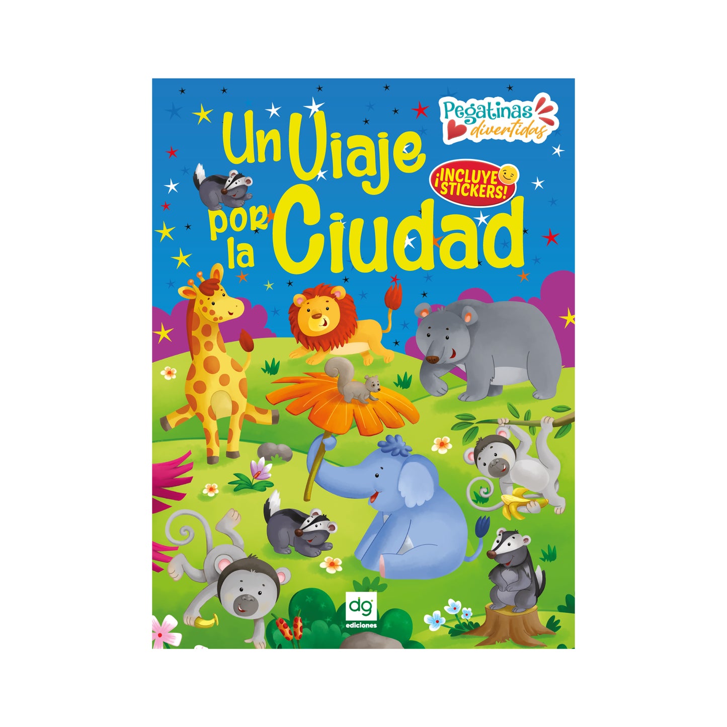 Pegatinas divertidas Ciudad