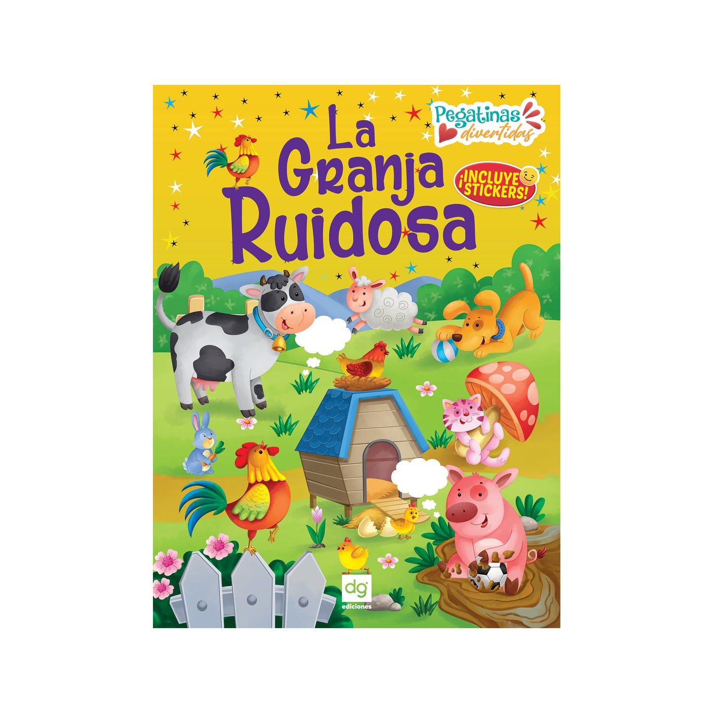 Pegatinas divertidas La granja