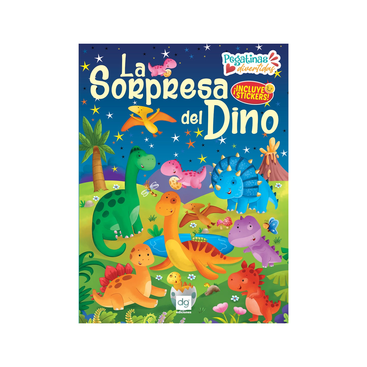 Pegatinas divertidas Dino