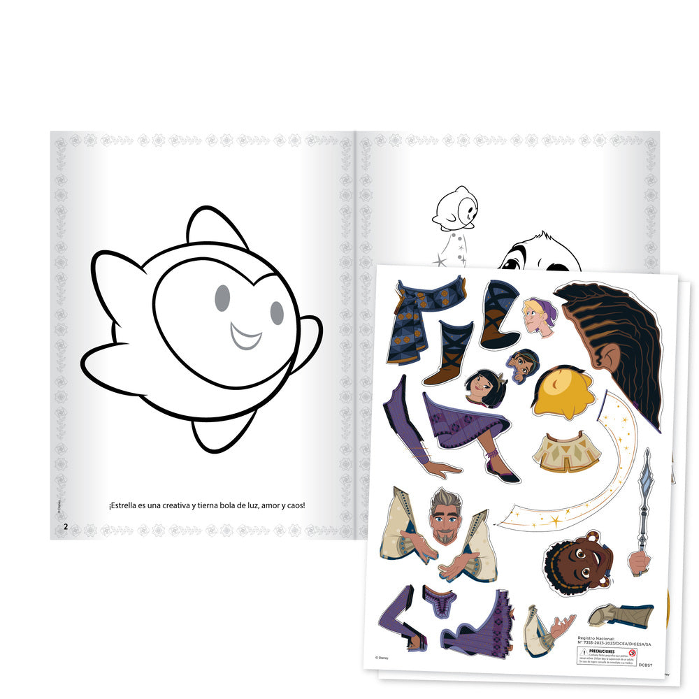 Toy Story 4 Pinta y pega