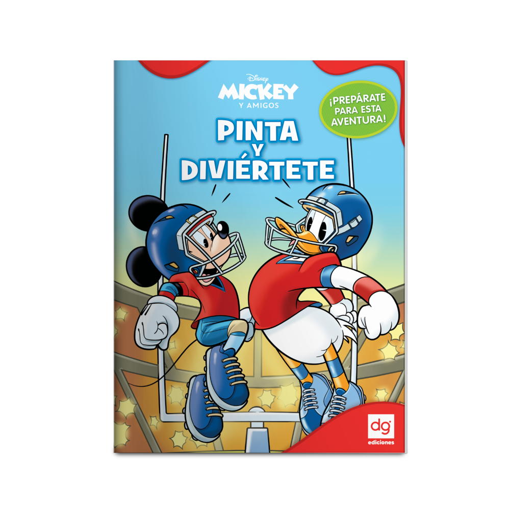 Mickey Pinta y Diviértete