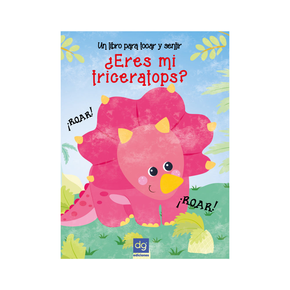 Historias para tocar y sentir triceratopos