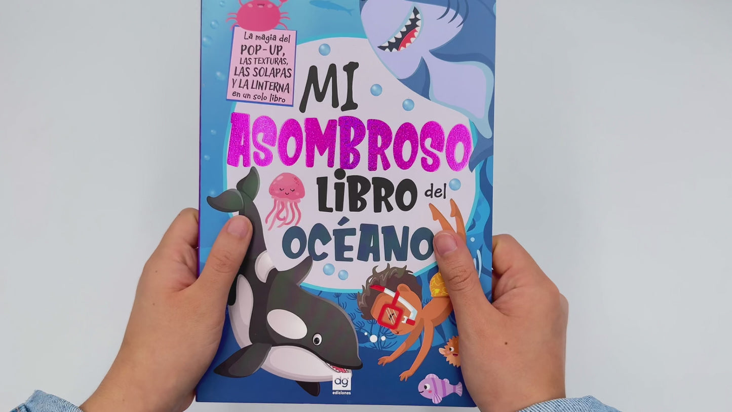Cargar y reproducir el video en el visor de la galería, Mi asombroso libro Oceano