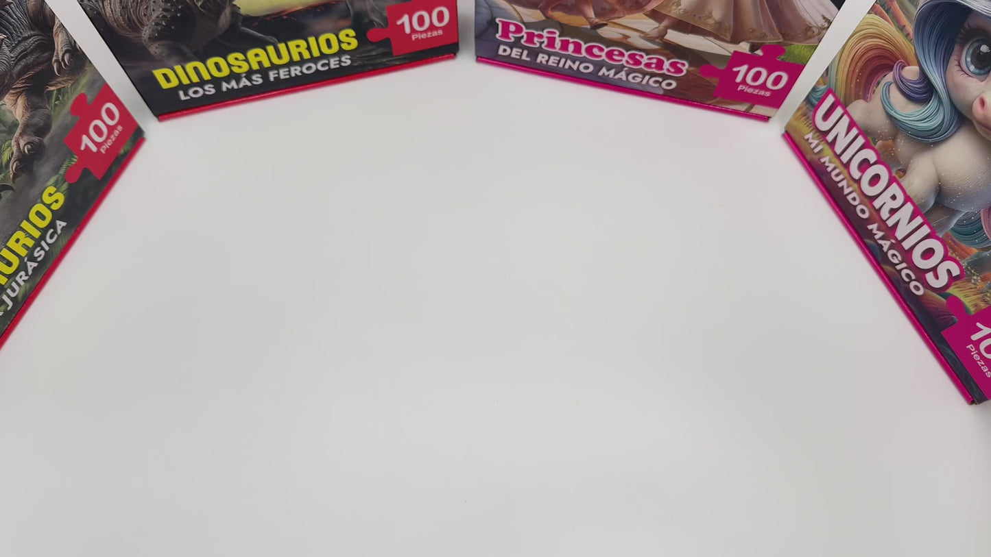 Cargar y reproducir el video en el visor de la galería, Rompecabezas Los mas feroces