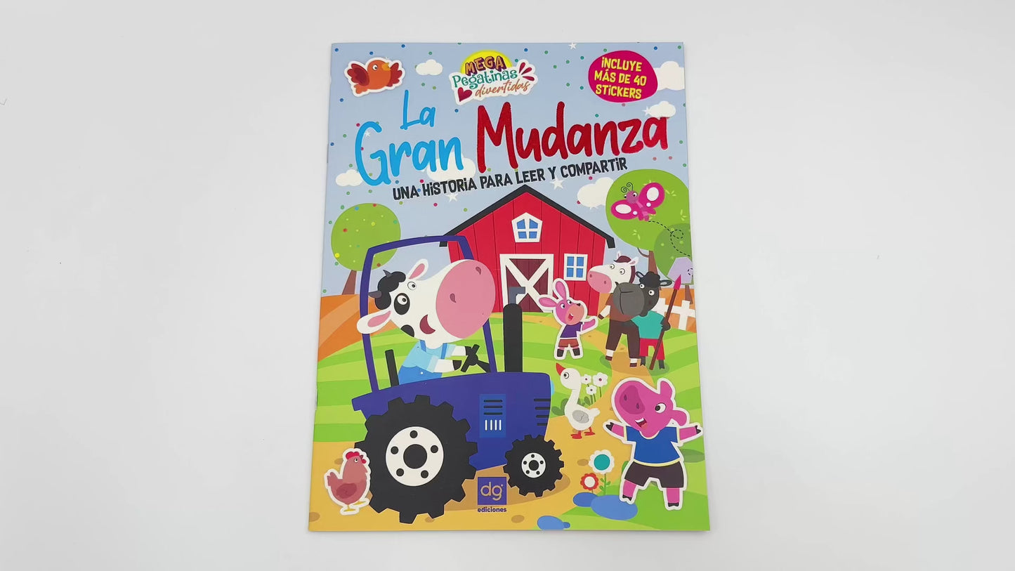 Cargar y reproducir el video en el visor de la galería, Historias Megapegatinas divertidas La gran mudanza