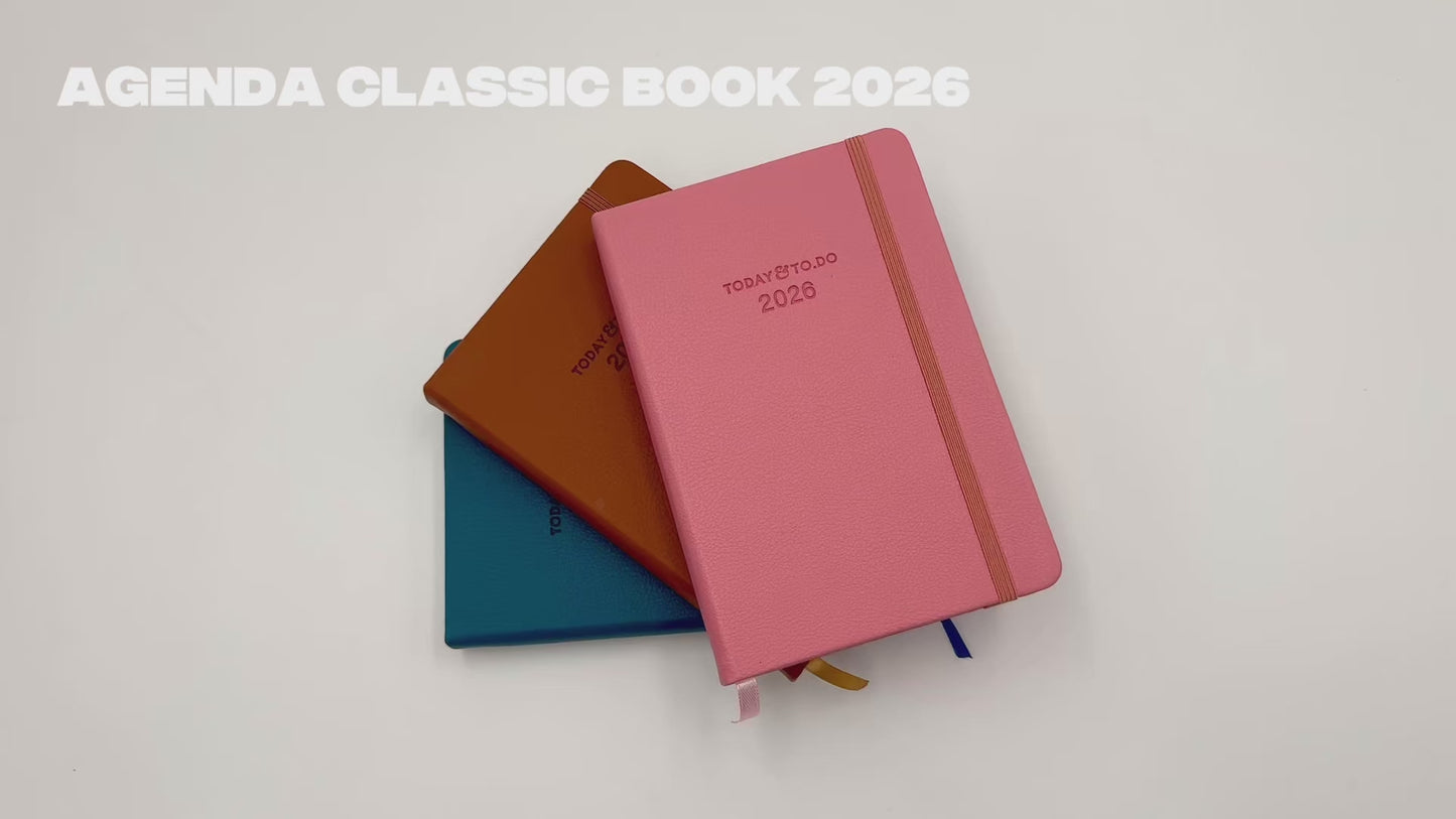 Cargar y reproducir el video en el visor de la galería, Agenda 2026 Classic Book diaria