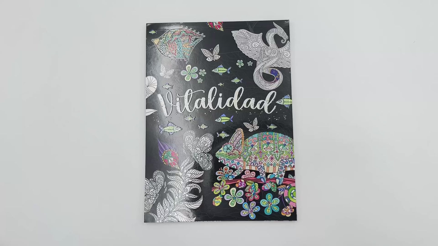 Cargar y reproducir el video en el visor de la galería, Glitter Mandala Vitalidad