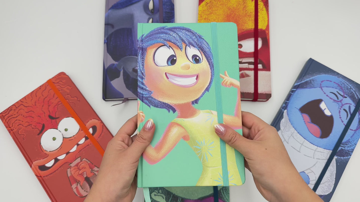 Cargar y reproducir el video en el visor de la galería, Libreta Intensamente Alegría