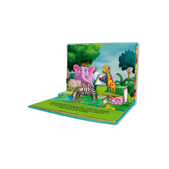 Pop Up Aventuras animales - Peligro en la jungla 3D