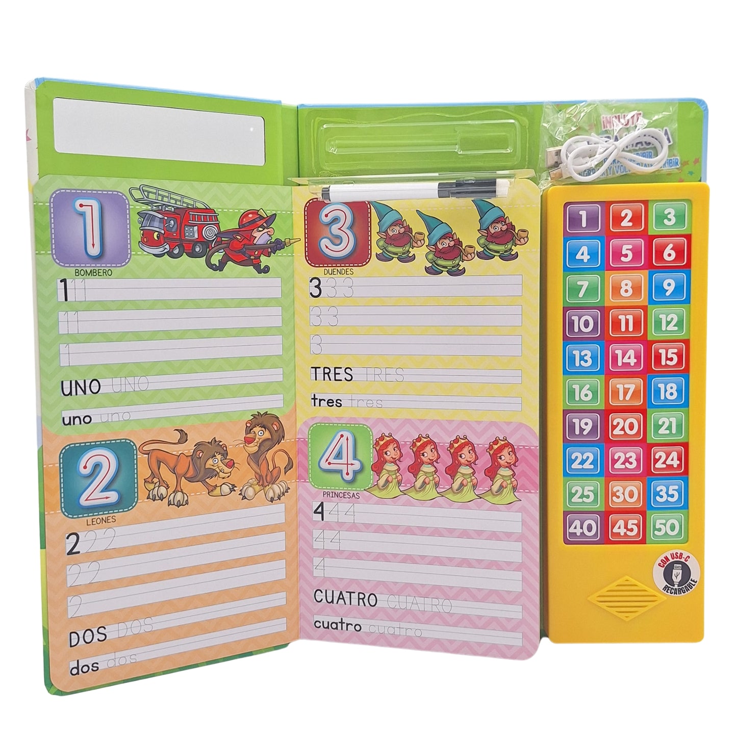 Libro Mega Sonidos Mágicos – Los números