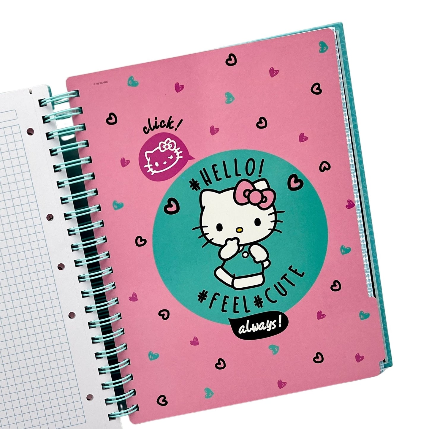 Cuaderno A4 Hello Kitty modelo 4 patron