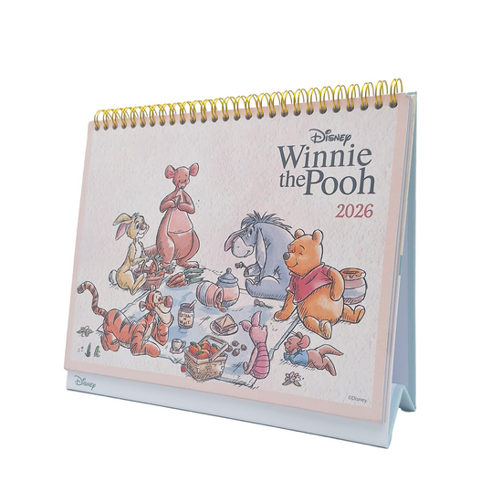 Calendario escritorio 2026 Pooh
