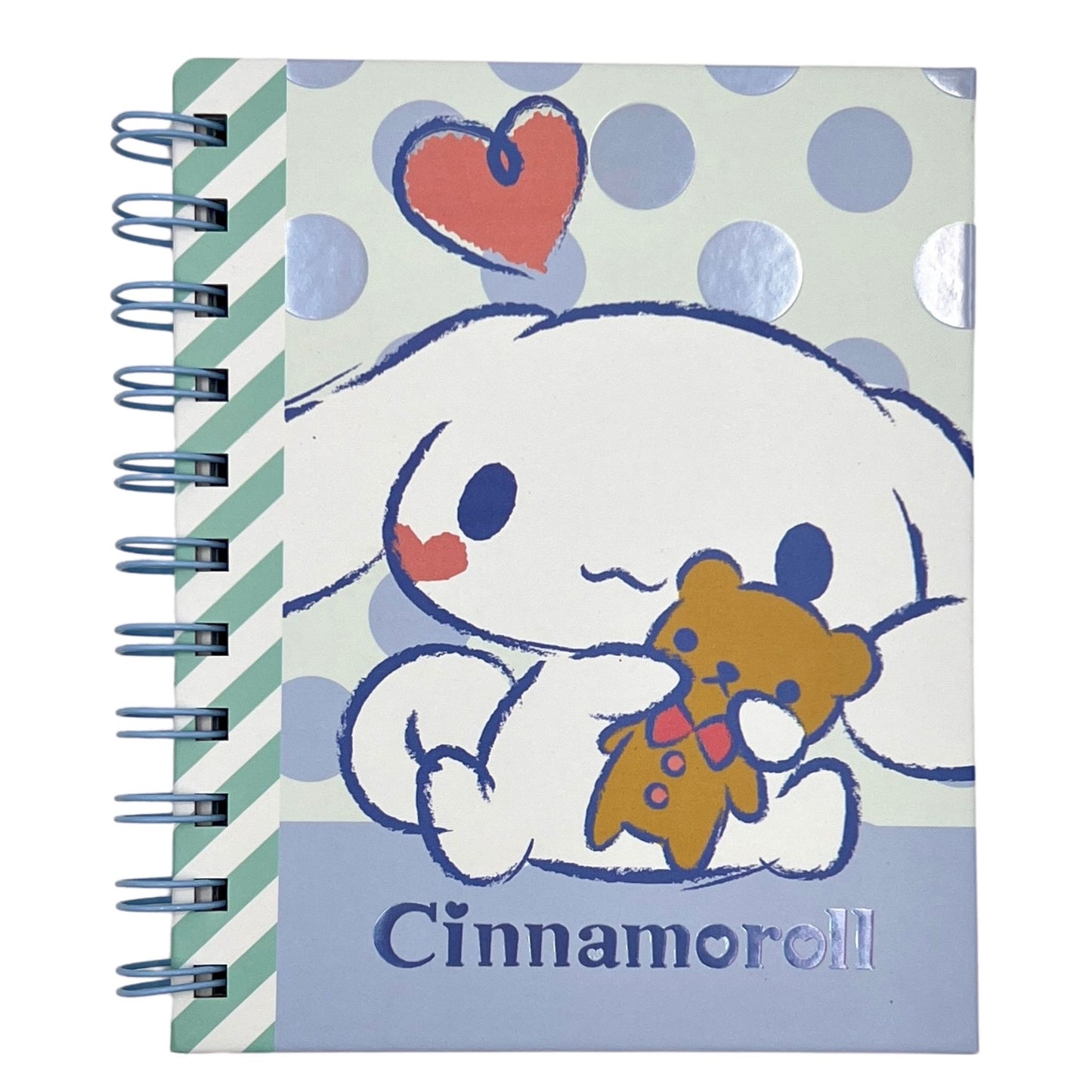 Libreta A6 Cinnamoroll modelo 2 azul y celeste