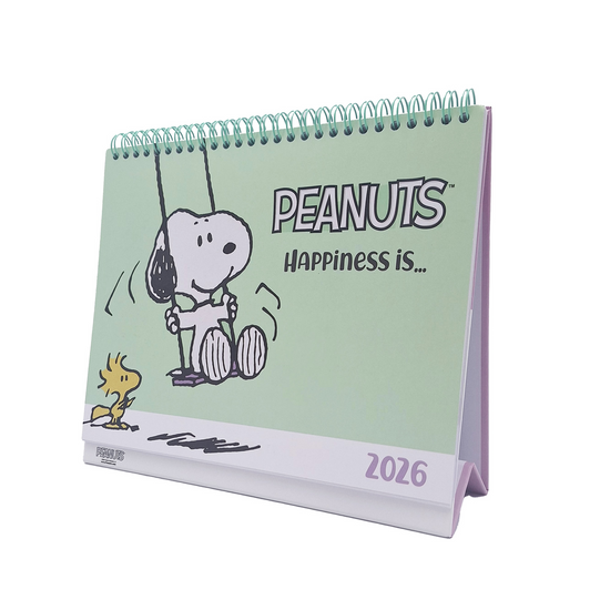 Calendario escritorio 2026 Snoopy