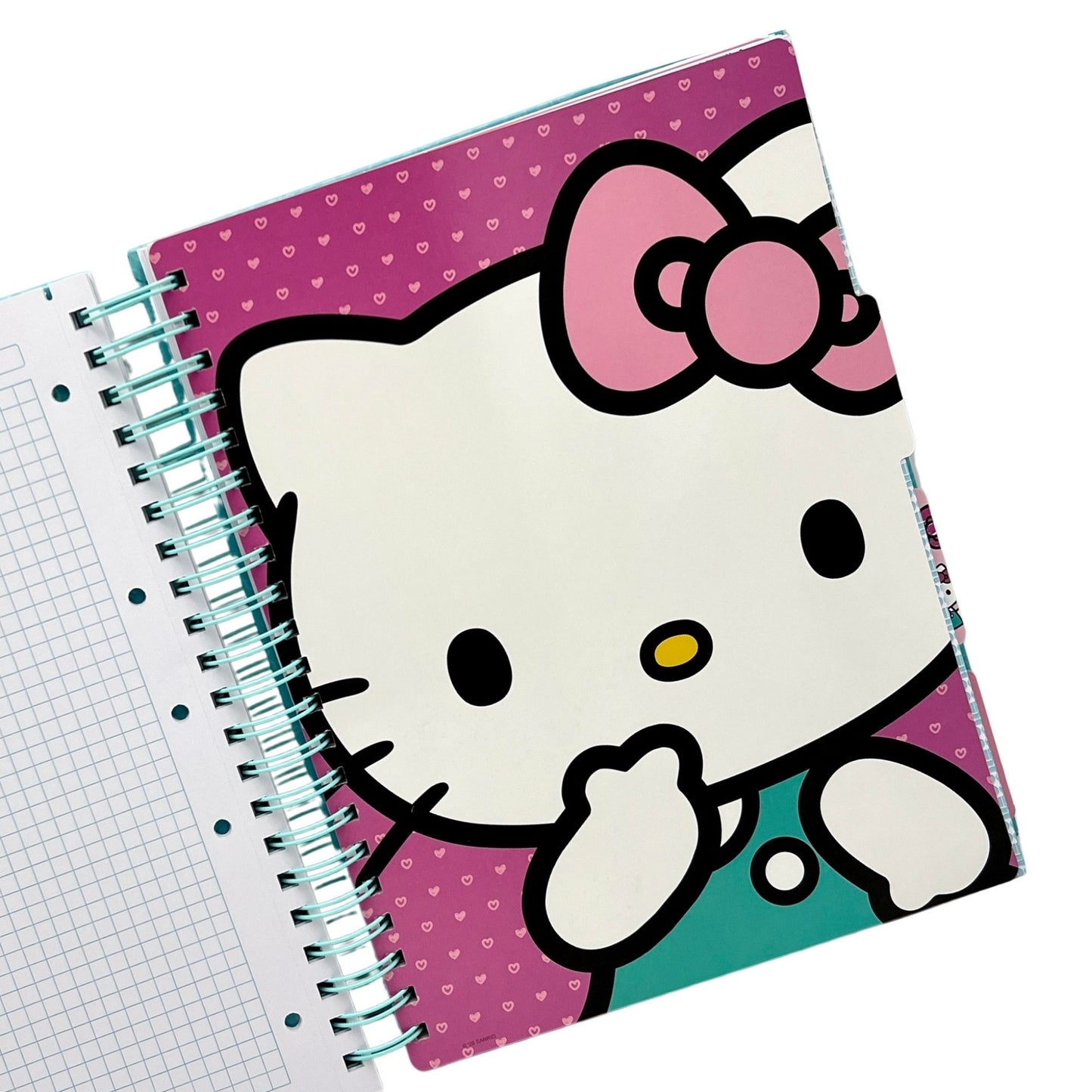 Cuaderno A4 Hello Kitty modelo 3 celeste