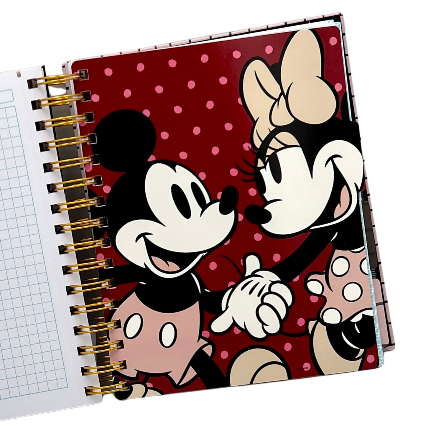 Cuaderno A5 Disney Minnie rojo