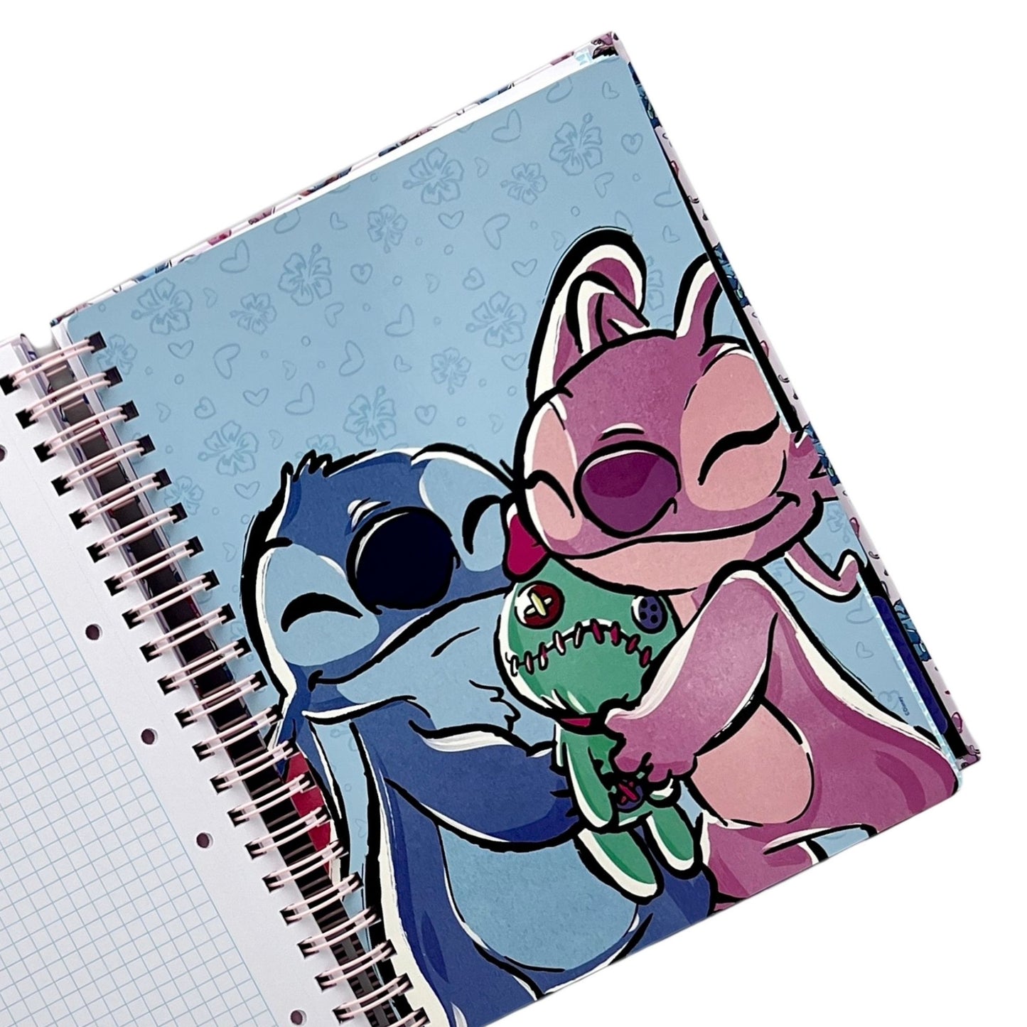 Cuaderno A4 Stitch morado