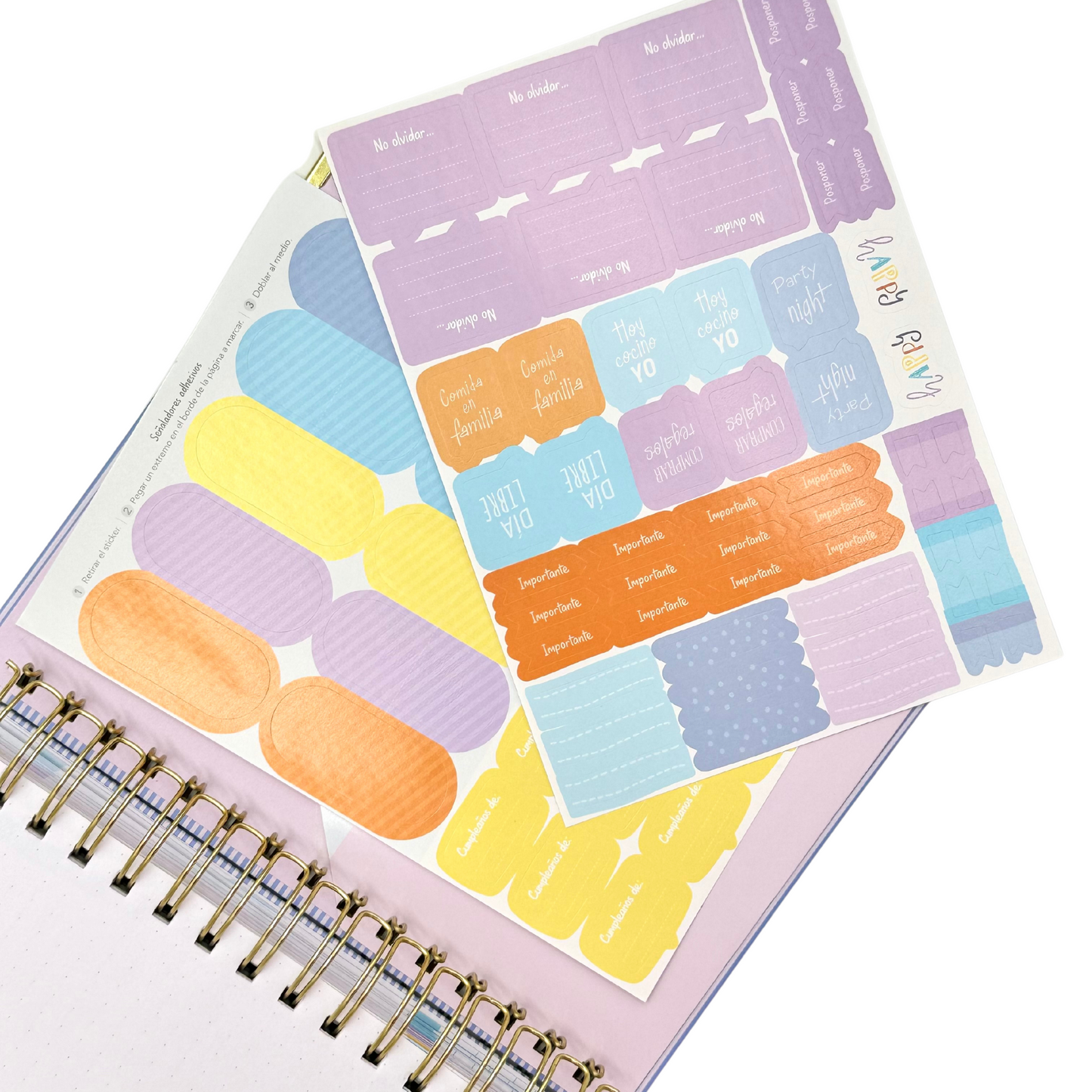 Agenda diaria 2025 True - Floral